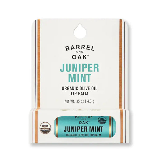 Juniper Mint Organic Olive Oil Lip Balm | Gentlemen's Hardware