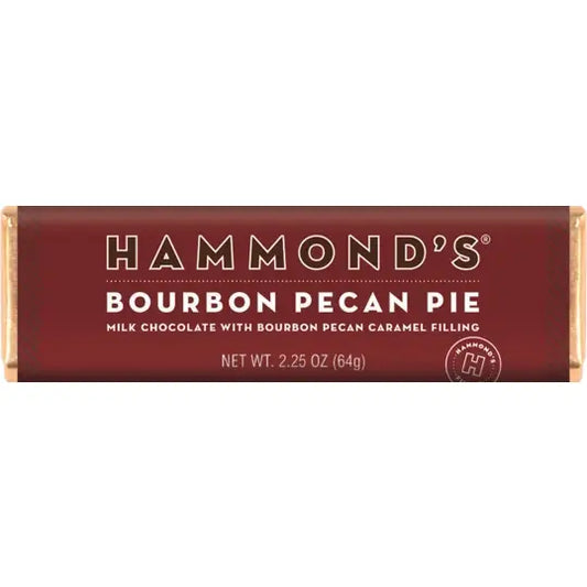Chocolate Bar Bourbon Pecan Pie | Hammond's Candies
