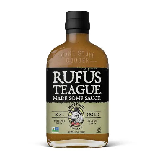 K.C. Gold Mustard BBQ Sauce | Rufus Teague