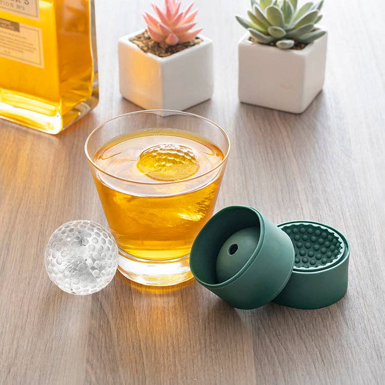 Golf Ball Ice Ball Molds | Kikkerland Design Inc