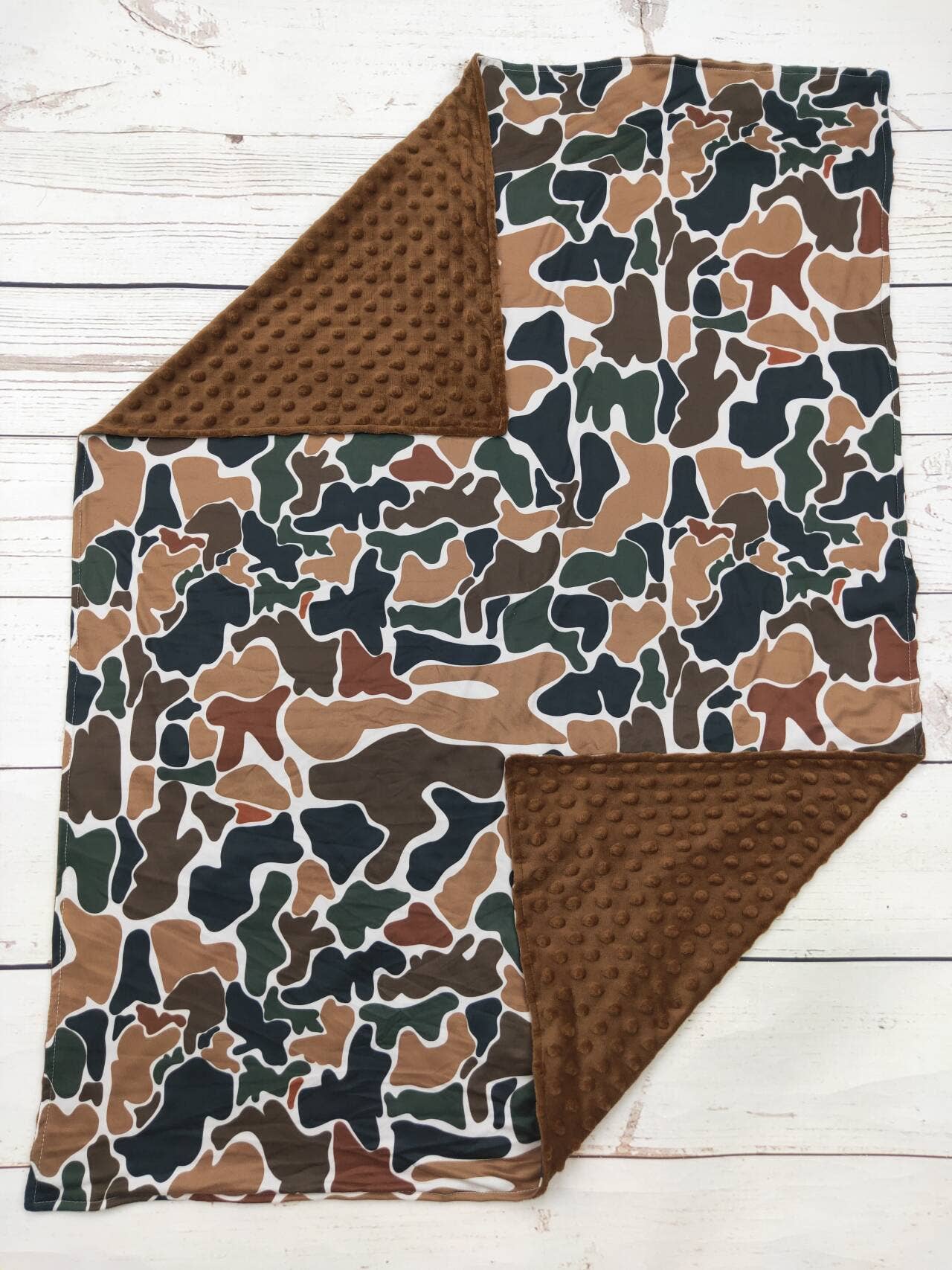 Baby Brown Camouflauge Blanket | SK