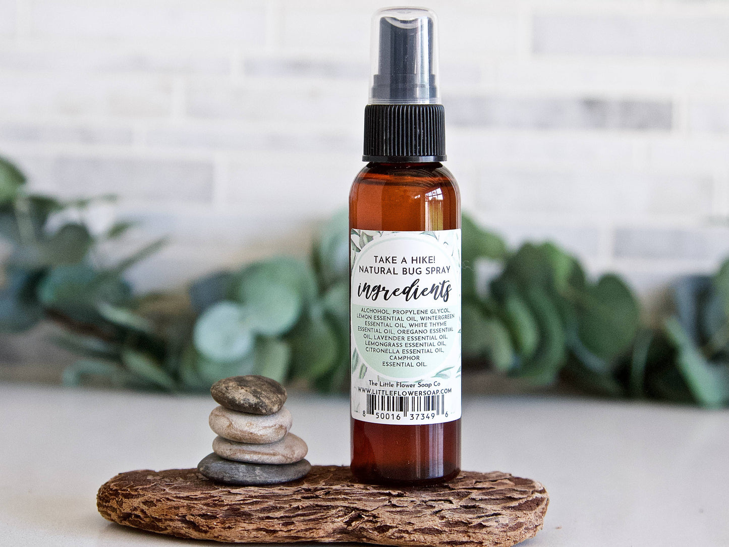 The Little Flower Soap Co - Natural Bug Spray - Hiking & Travel size