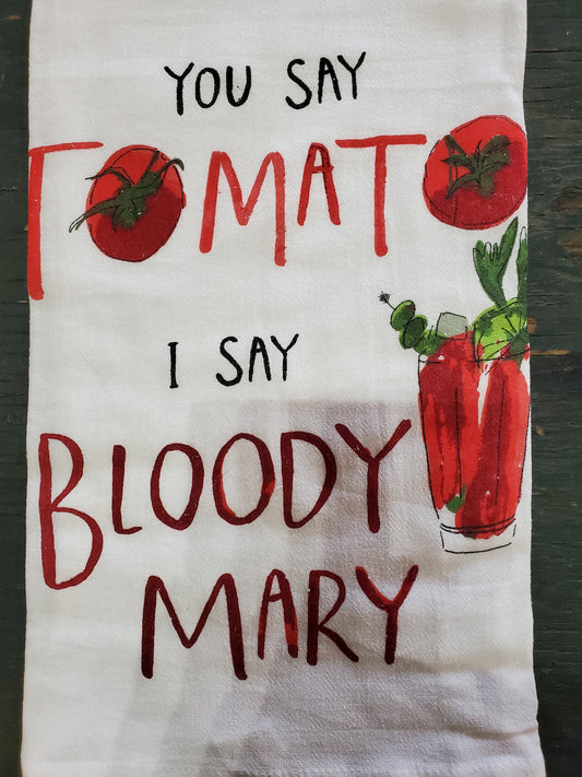 Bloody Mary Kitchen Towel