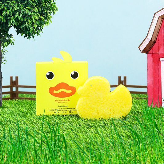 Danny Duck Farm Animals Sponge |Spongellé