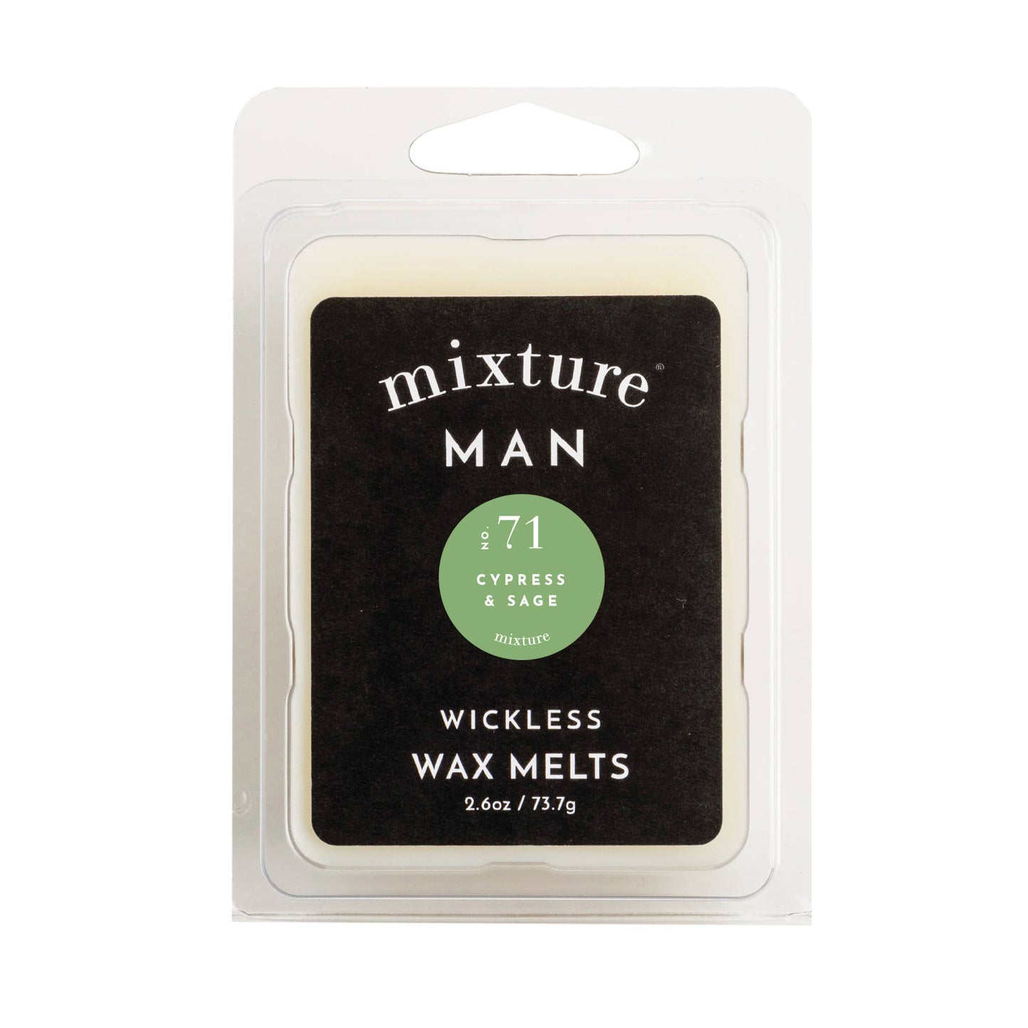 2.6 Oz Mixture Man Melts: No 70 Sandalwood & Amber