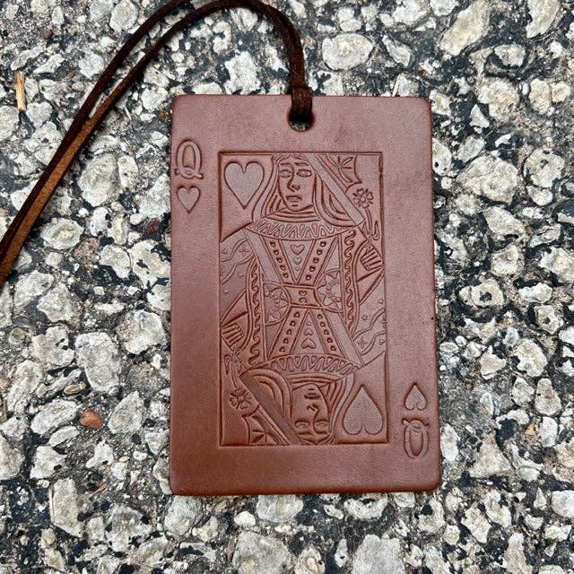 Rectangle Queen of Hearts Air Freshener