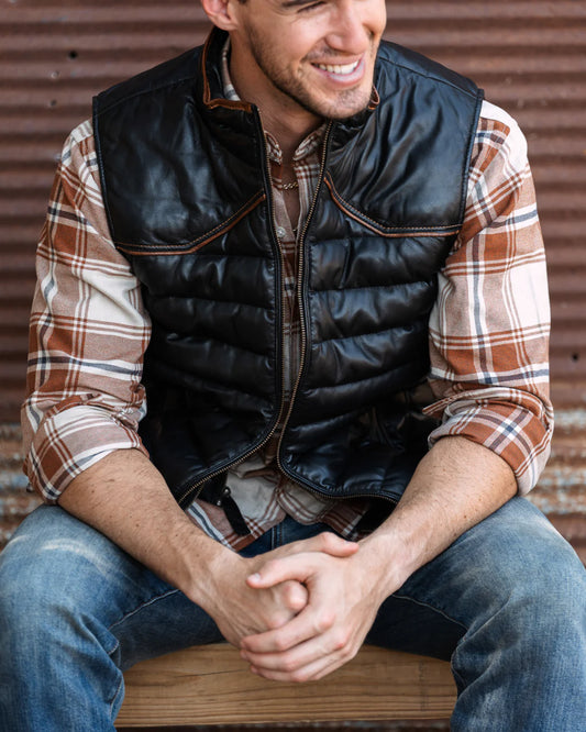 Maverick Leather Vest| Texas Standard