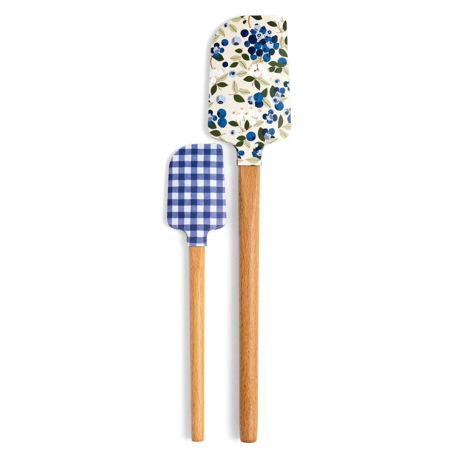 Blueberry Field Silicone Kitchen Spatulas - Set of 2 |Paper Farm Press
