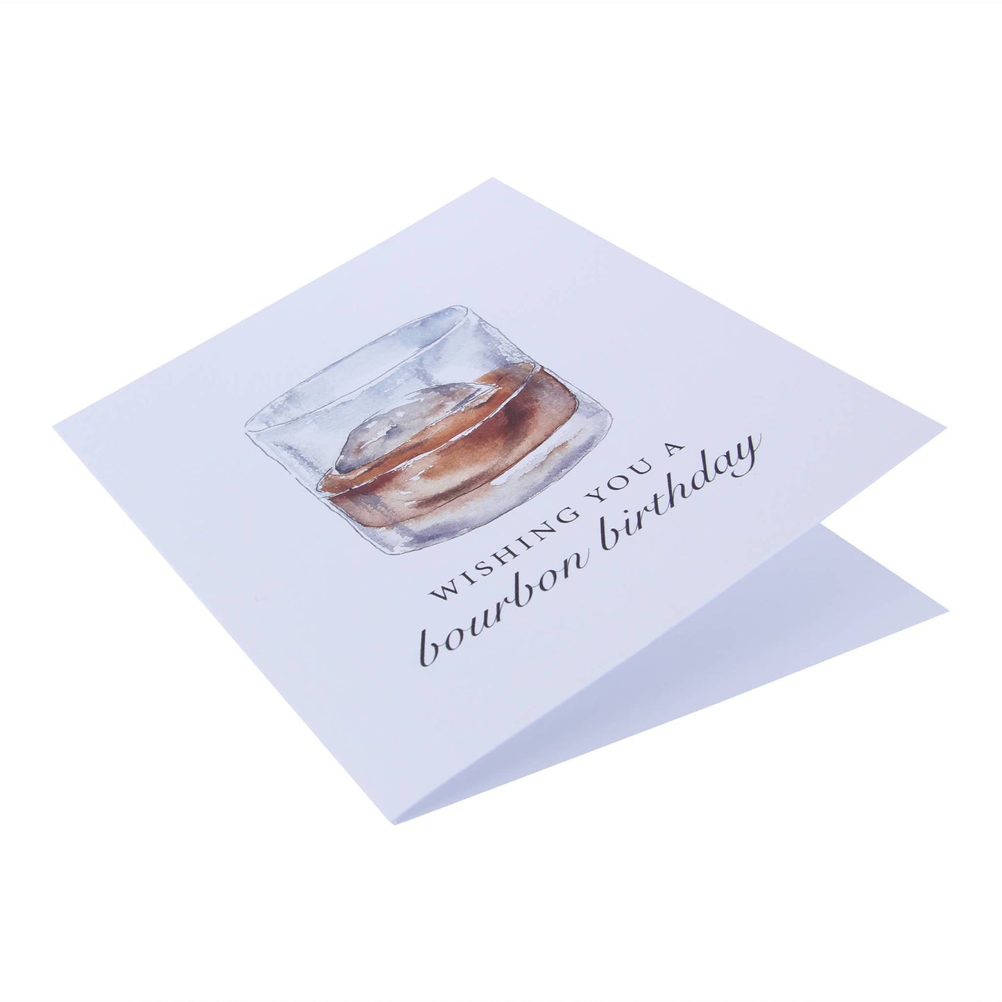 Bourbon Birthday Greeting Card
