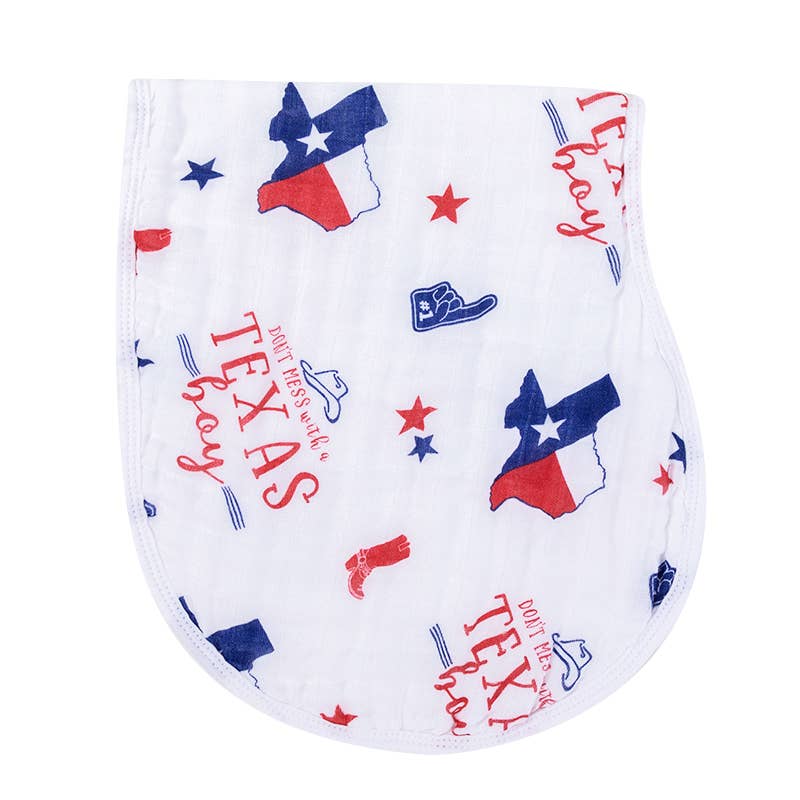 Texas Boy 2-in-1 Burp Cloth and Bib | Little Hometown