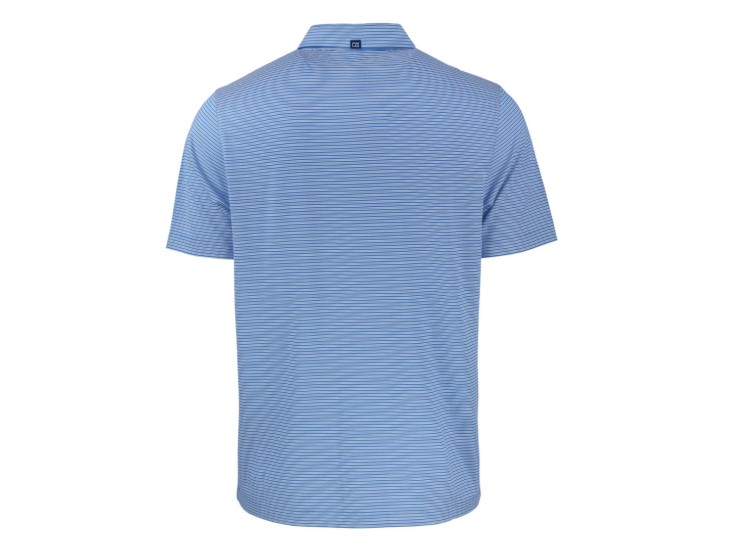 Cutter & Buck Forge Eco Double Stripe Recycled Mens Polo: College Purple/White / Medium / MCK01302