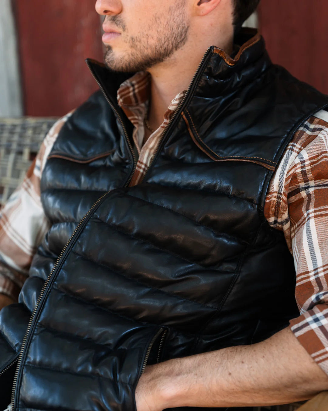 Maverick Leather Vest| Texas Standard