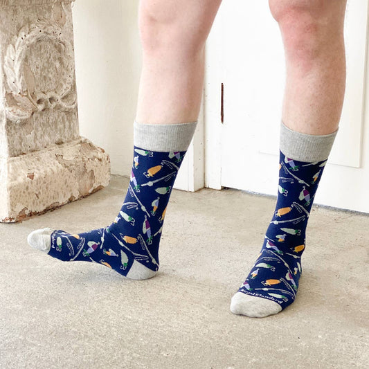 Men's Hook Line And Sinker Socks | The Royal Standard