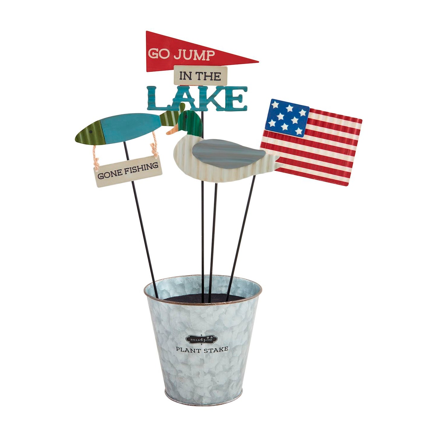 Retreat Tin Stakes | Mud Pie