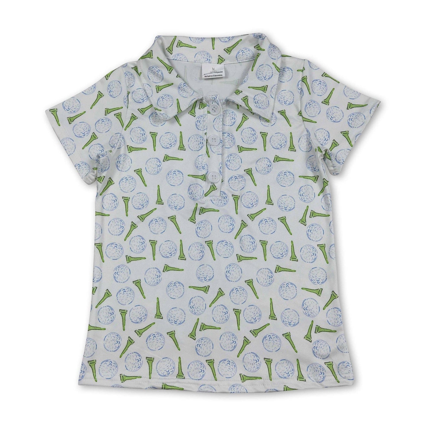 Youth Short Sleeves Golf Tee Polo