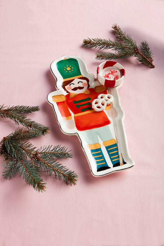 Nutcracker Chip & Dip Set | Mud Pie