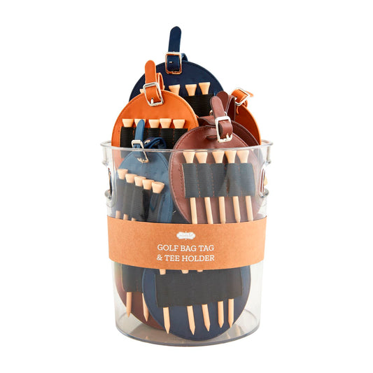 Golf Bag Tag & Tee Holder | Mud Pie