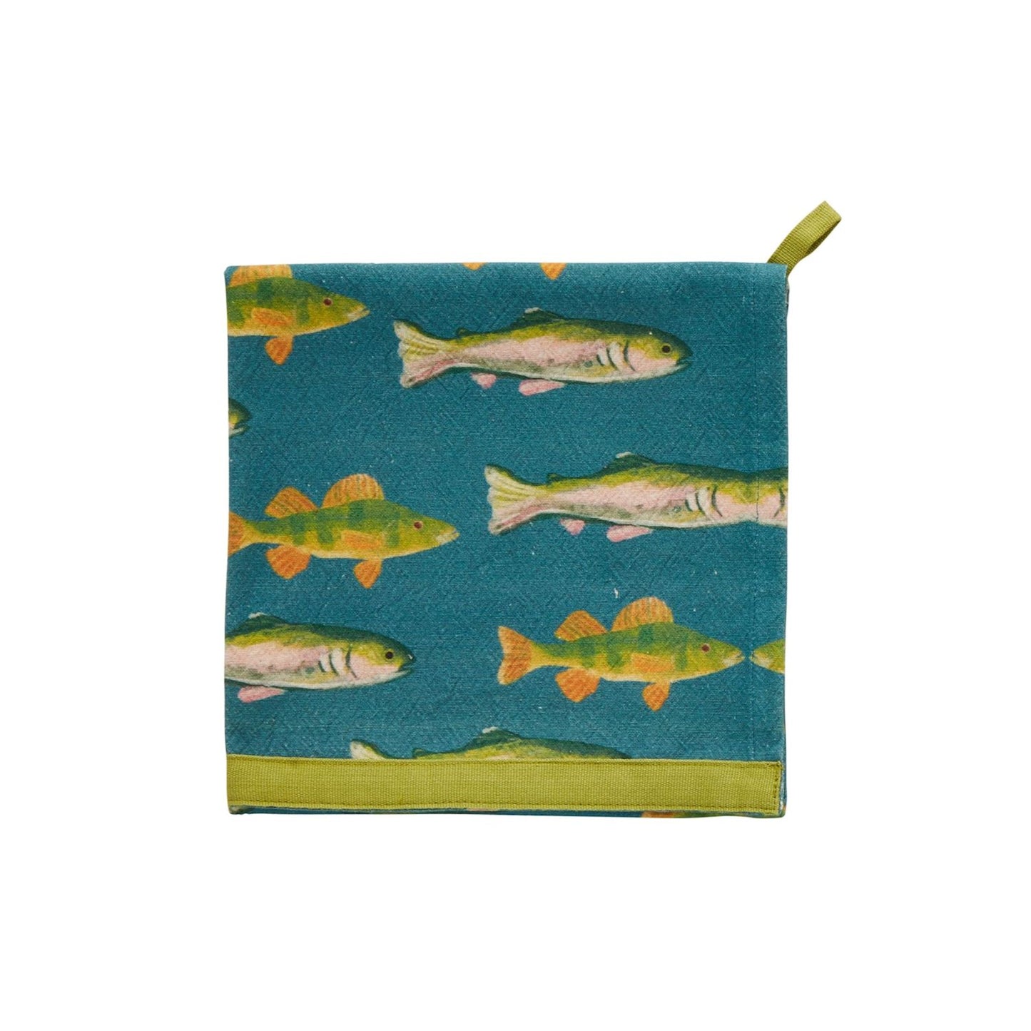 Fish Pattern Towels | Mud Pie