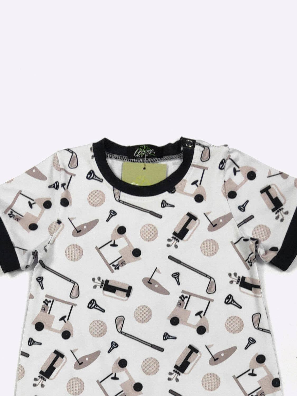 Par for the Course Boy Romper | Clover Cottage