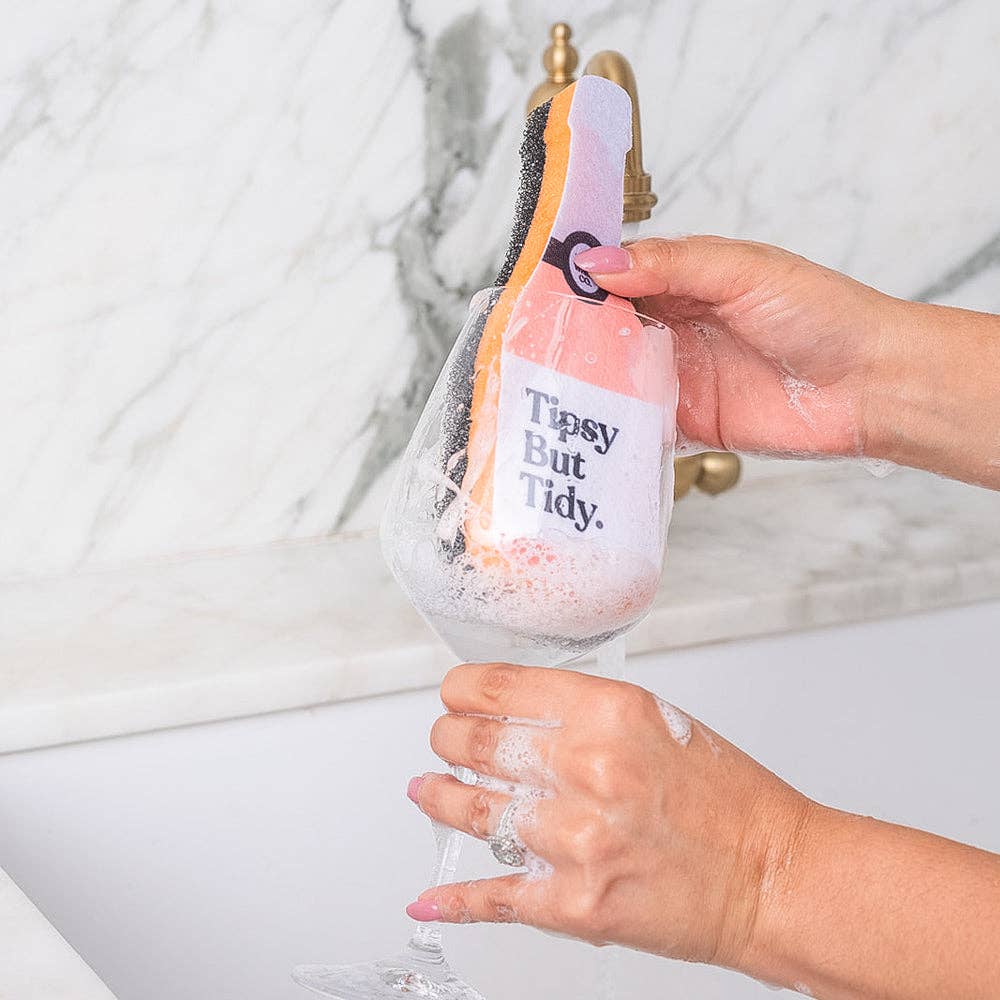 Wine Wash Co. - Scrubbly™ Sponge - Tipsy
