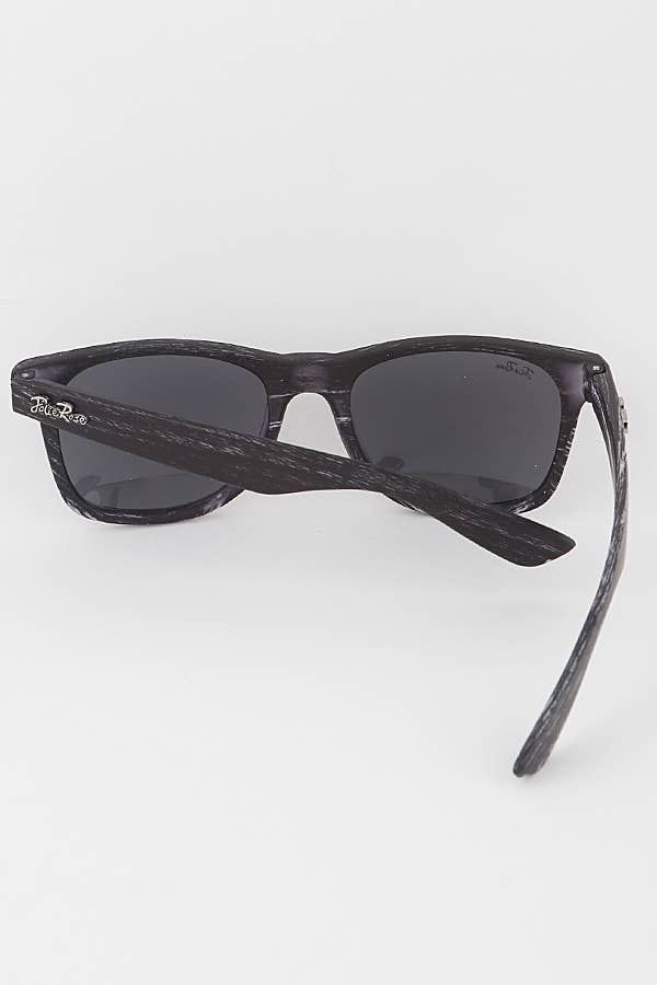 Wood Textured Wayfarer Sunglasses: MIX | SN