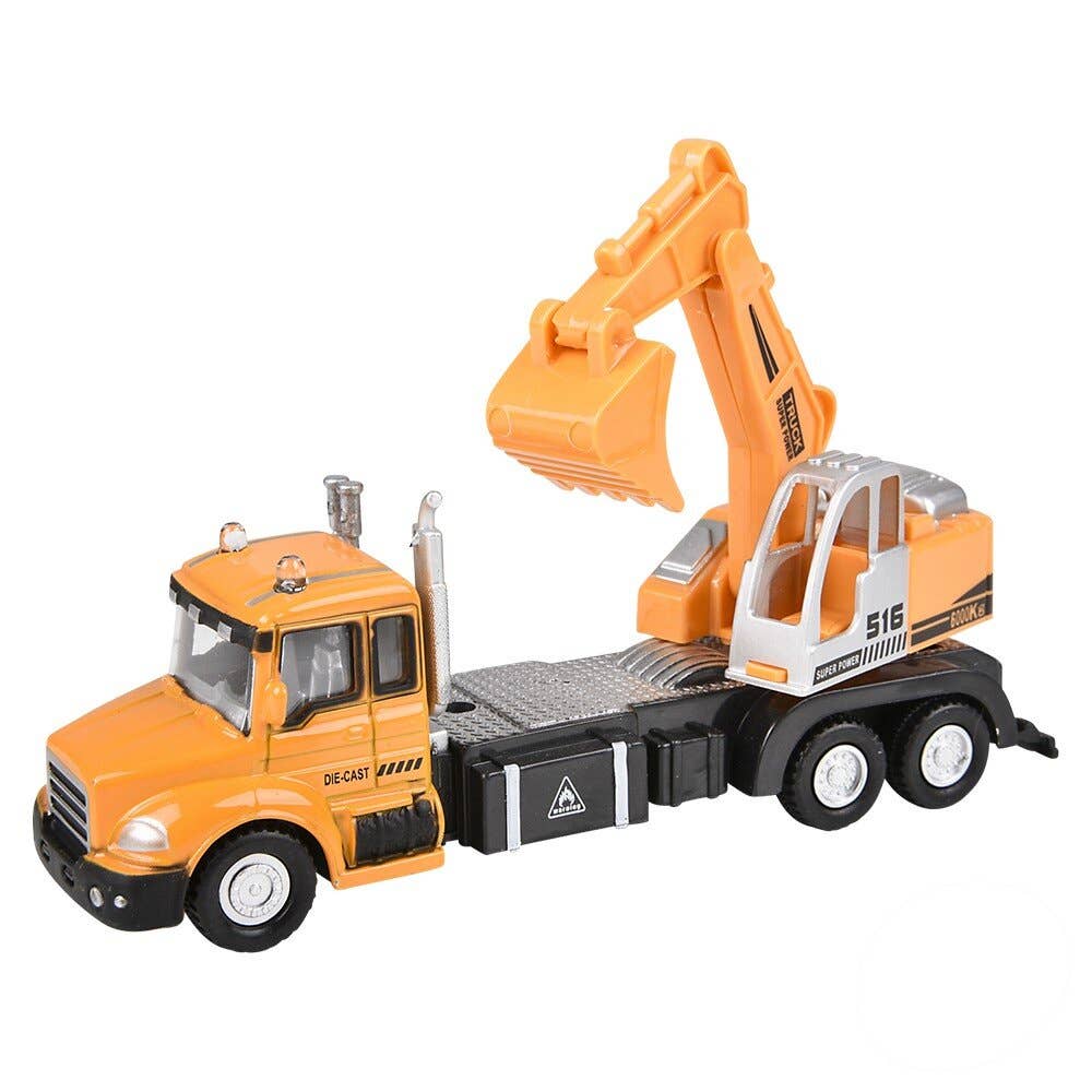 Die-Cast Pull Back Truck Stocking Stuffer Kids Toy | JS Toy