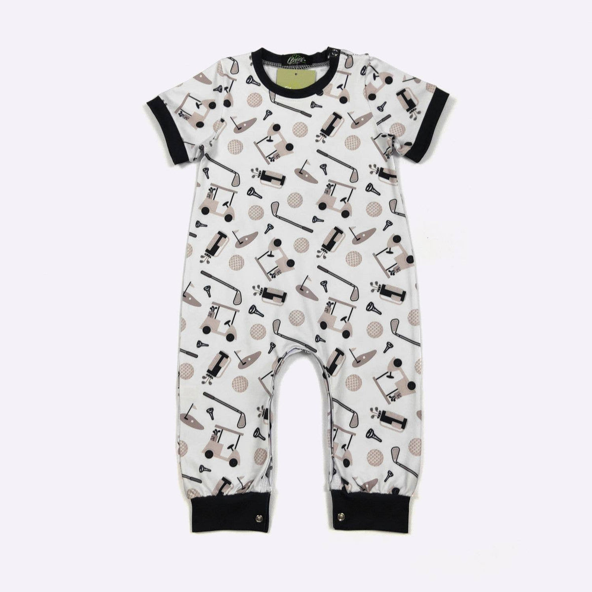 Par for the Course Boy Romper | Clover Cottage