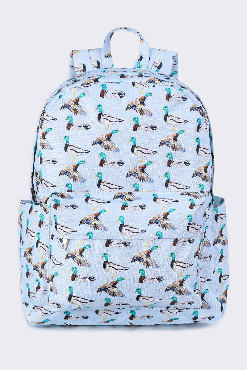 Duck Hunting Kids Canvas Backpack | Sassy Kids