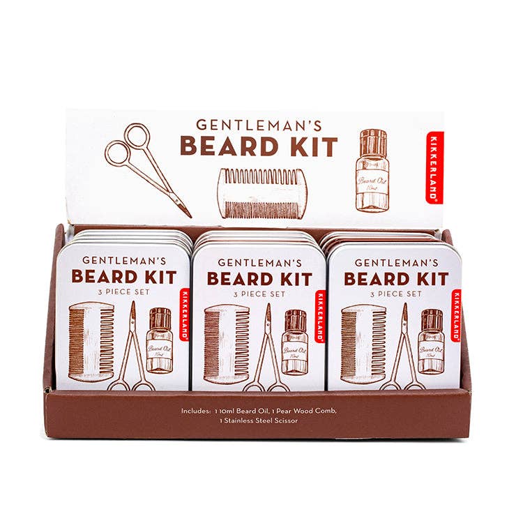 Gentlemans Beard Kit | | Kikkerland Design Inc