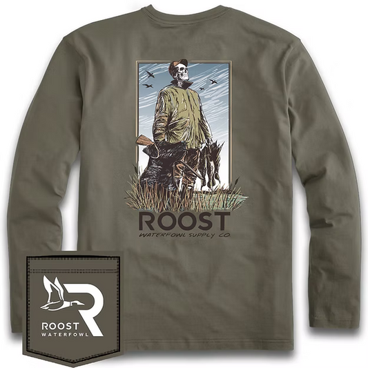Roost Skeleton Hunter L/S T-Shirt