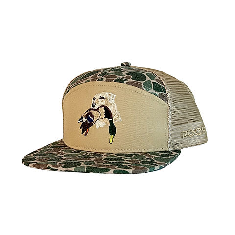 Roost Camo 7 Panel Lab w/Duck | Roost