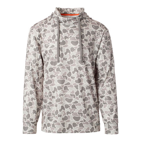 Marsh Camo Performance Hoodie |Fieldstone