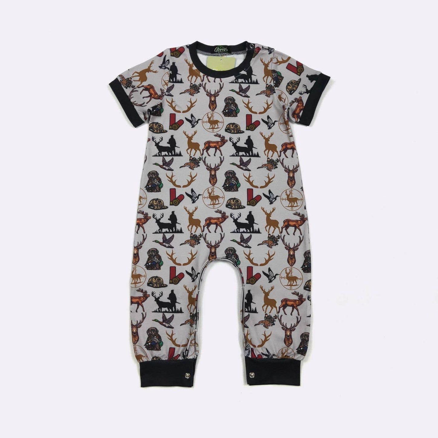 Buckshot Boy Romper | Clover Cottage