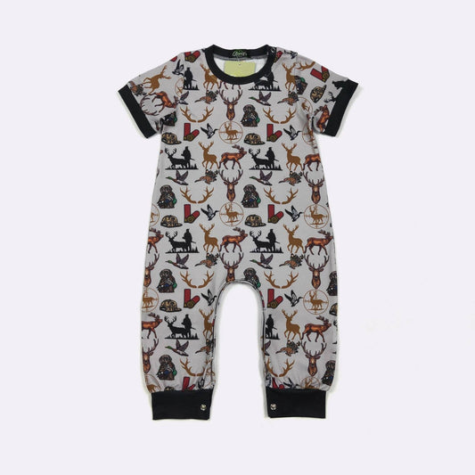 Buckshot Boy Romper | Clover Cottage