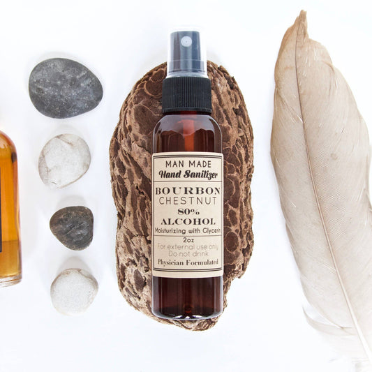 Hand Sanitizer Spray in Bourbon Chestnut | The Little Flower Soap Co