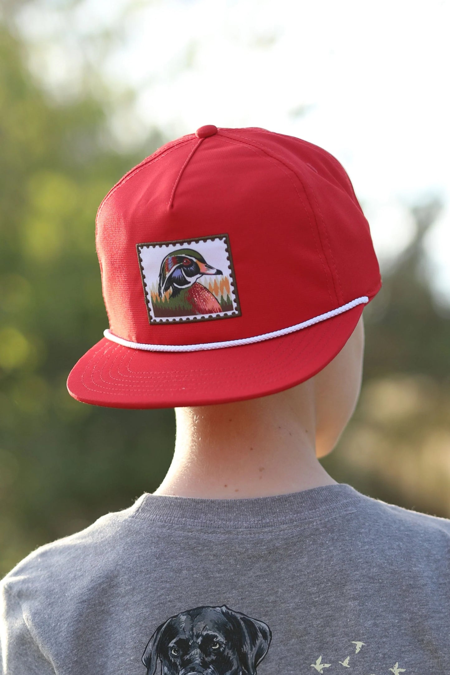 Youth Duck Stamp in Red Cap | Burlebo