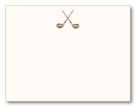 Golf Clubs Note Set