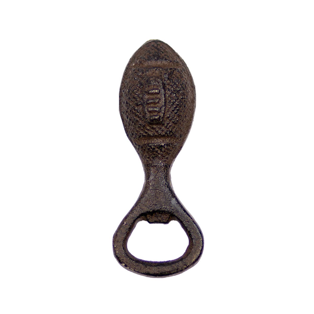 The Royal Standard - Football Bottle Opener   Antique Brown   1.5x4