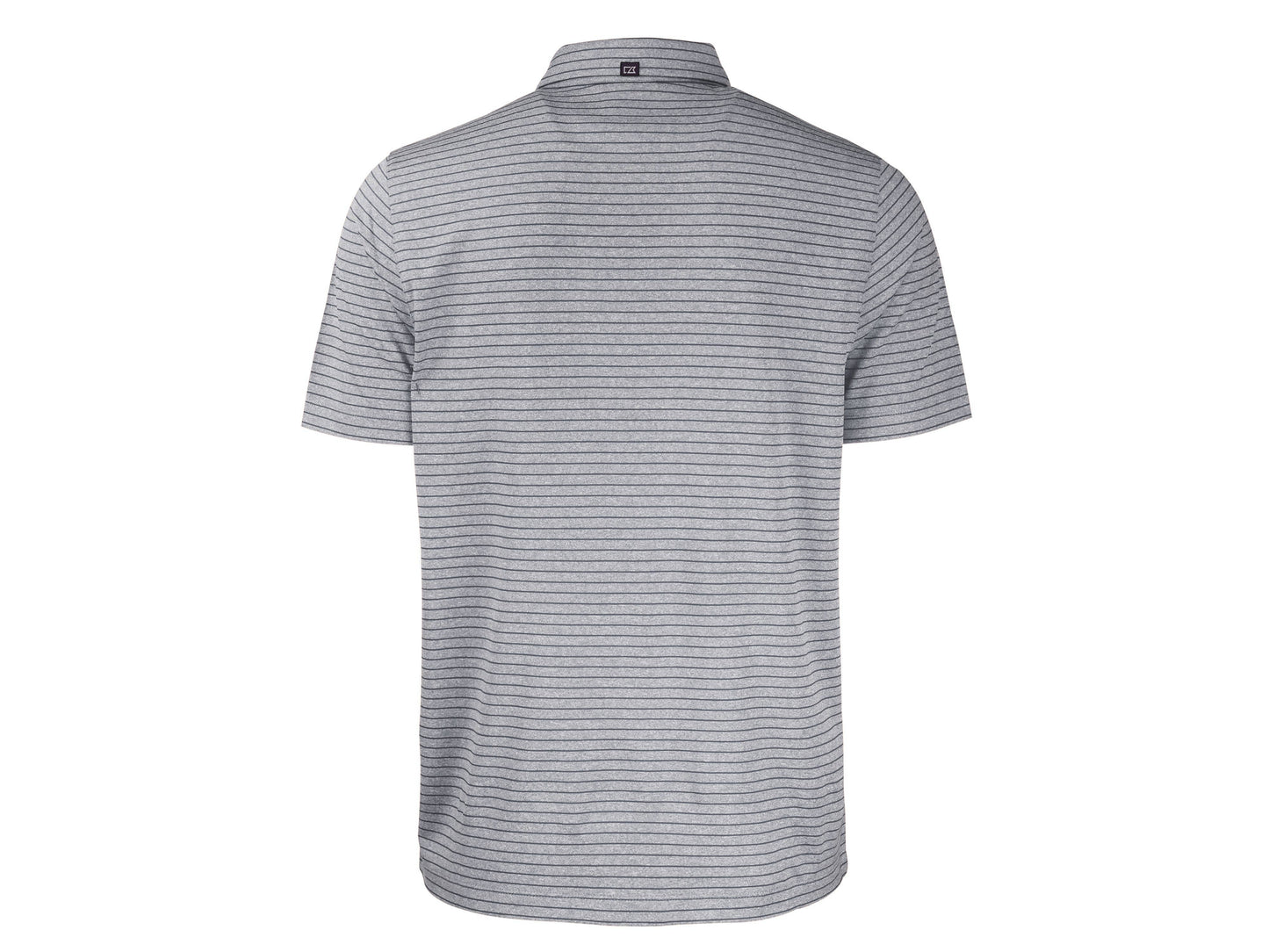 Cutter & Buck Forge Eco Heather Stripe Recycled Mens Polo: College Purple Heather / XXL / MCK01303