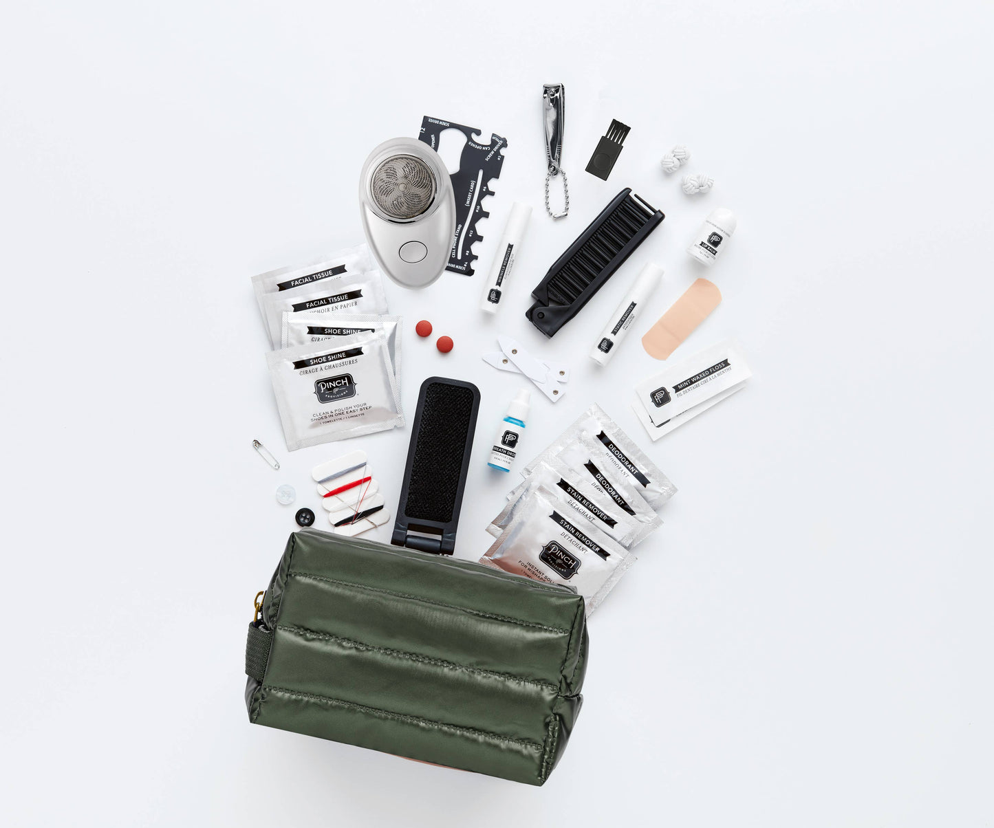 Hemergency Kit | Puffer, Men's, Holiday, Christmas Gift in Blue | Pinch Provisions