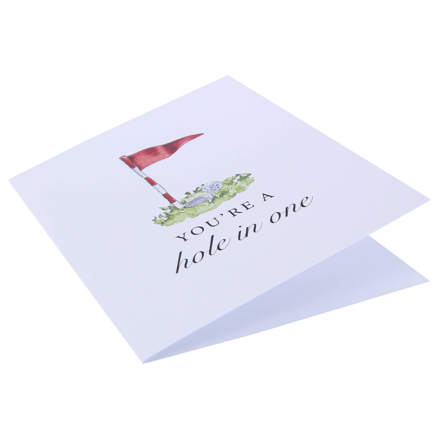 You're A Hole In One Golf Greeting Card Golfing Celebration