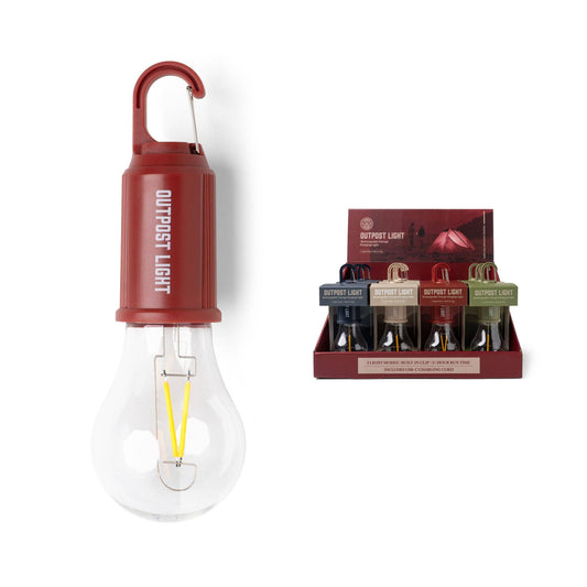 Bunk House Outpost Light Rechargeable Vintage Hanging Light