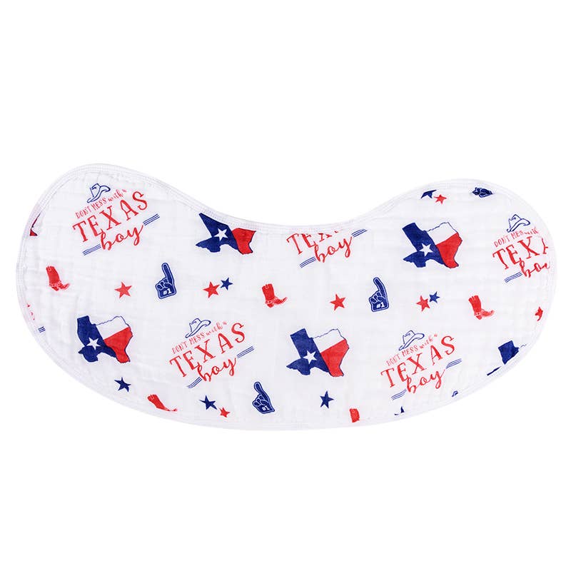 Texas Boy 2-in-1 Burp Cloth and Bib | Little Hometown