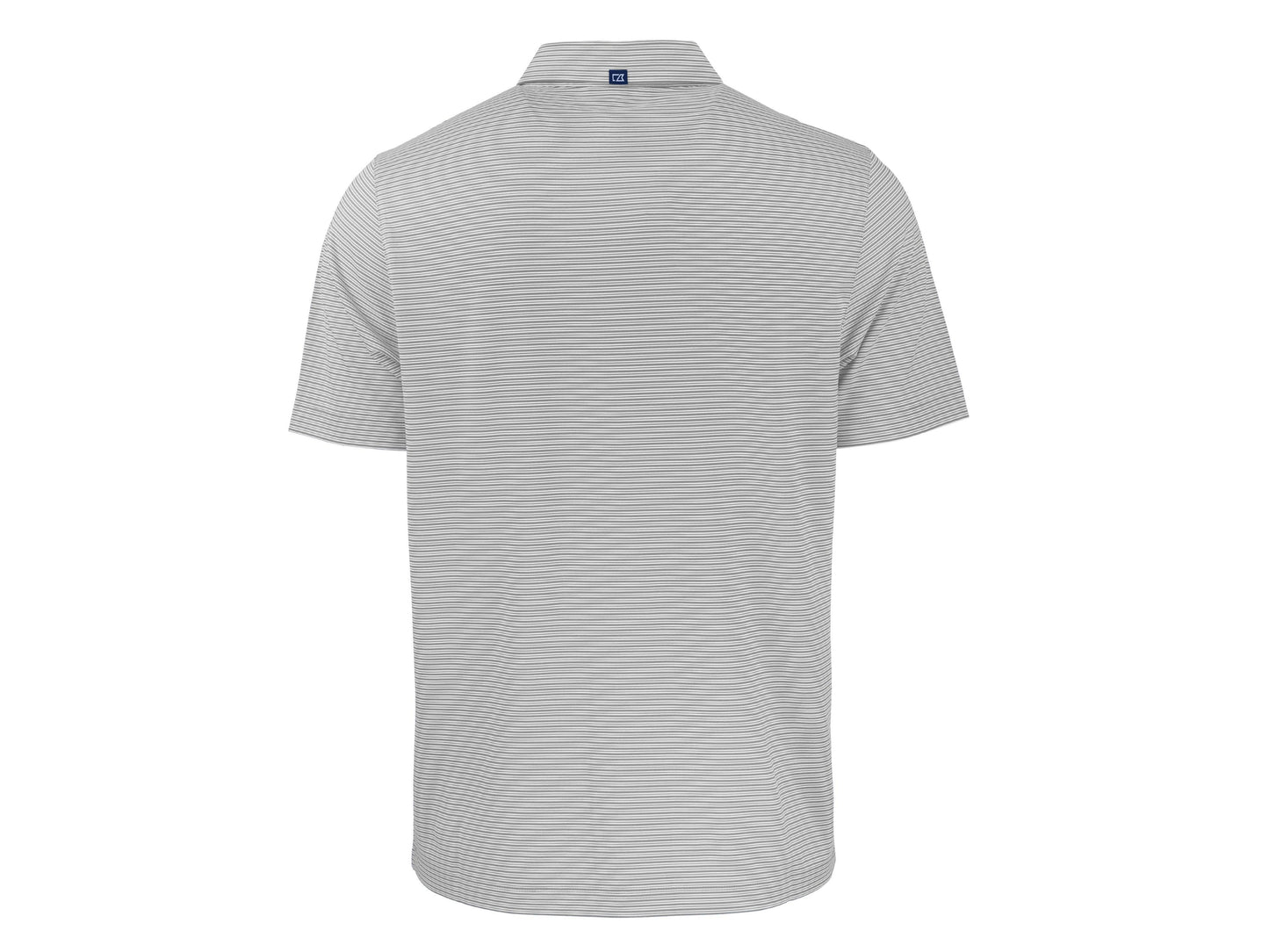 Cutter & Buck Forge Eco Double Stripe Recycled Mens Polo: College Purple/White / Large / MCK01302