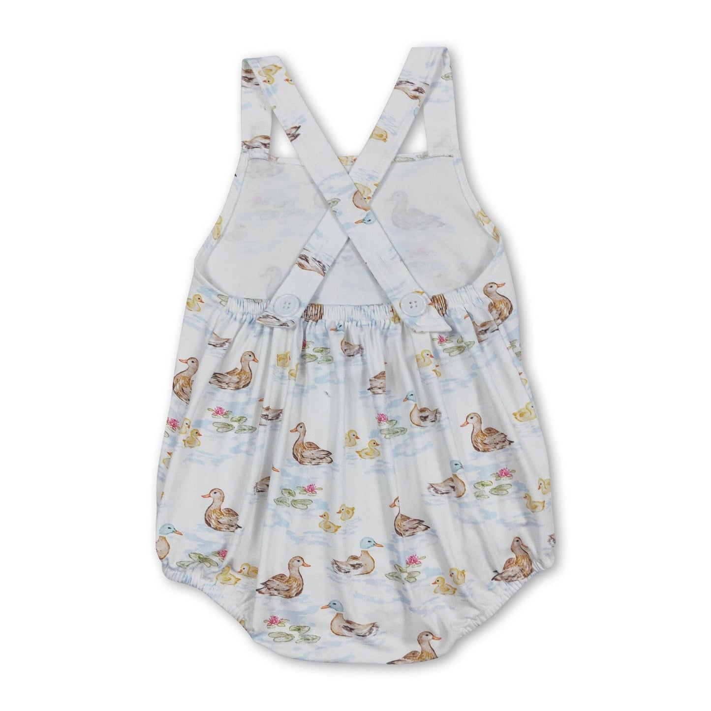 Youth Duck Print Baby Romper