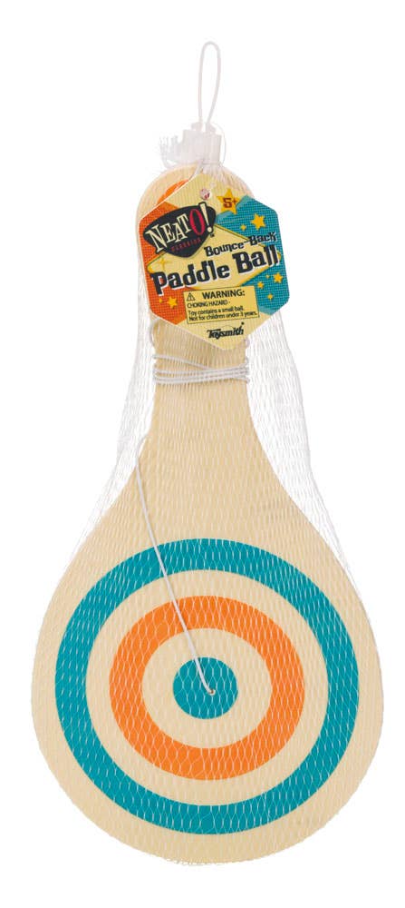 Neato! Bounce Back Paddle Ball | Toysmith