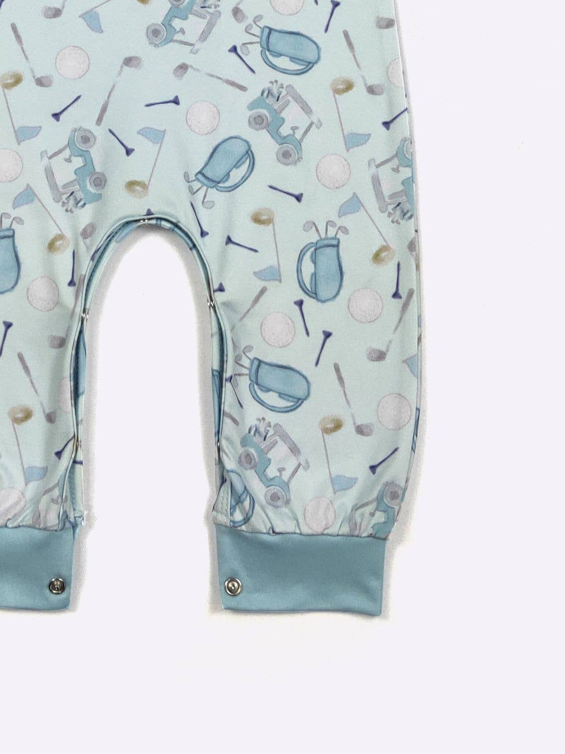 Hole in One Boy Romper | Clover Cottage