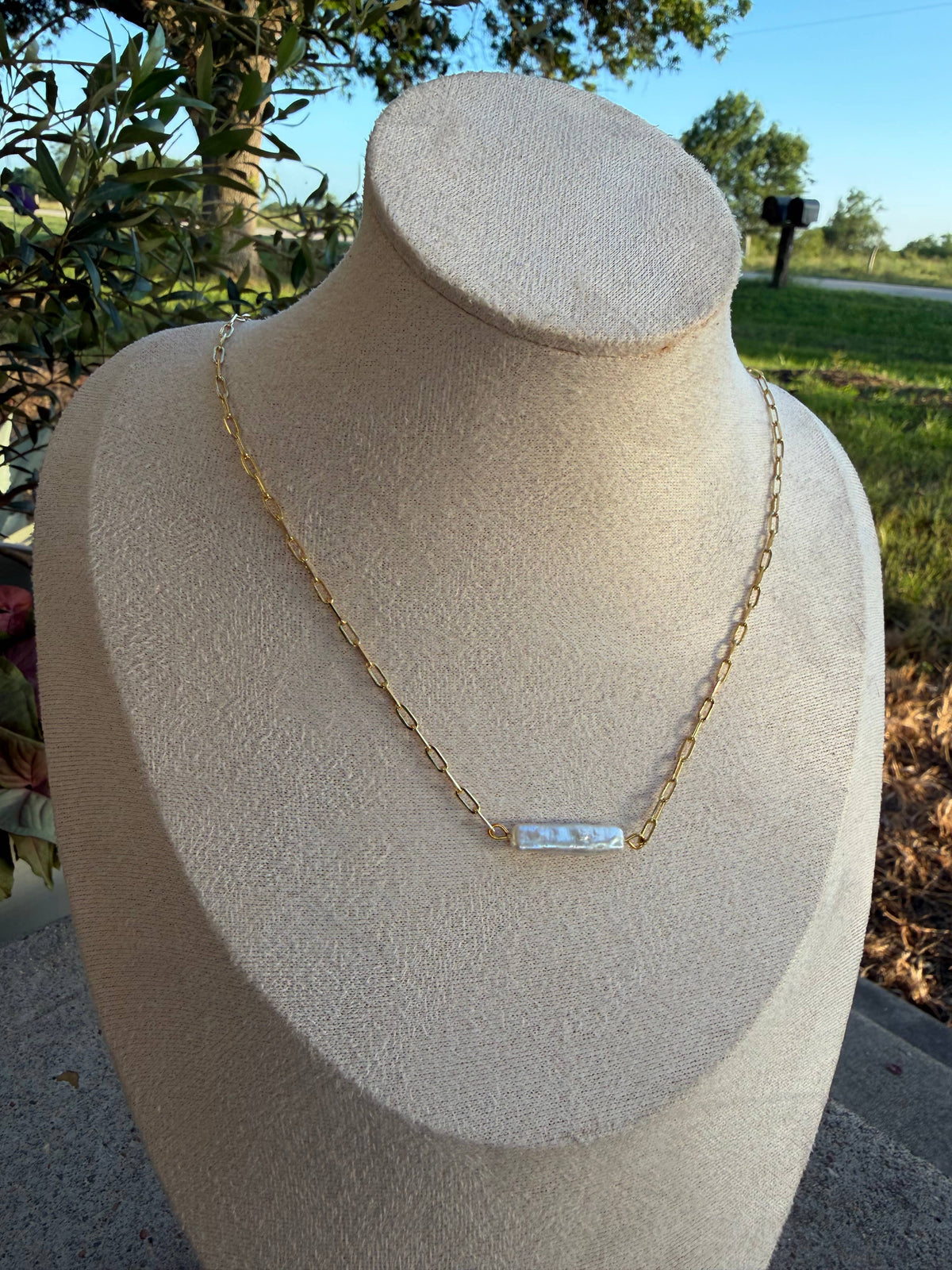 Keshi Pearl Necklace