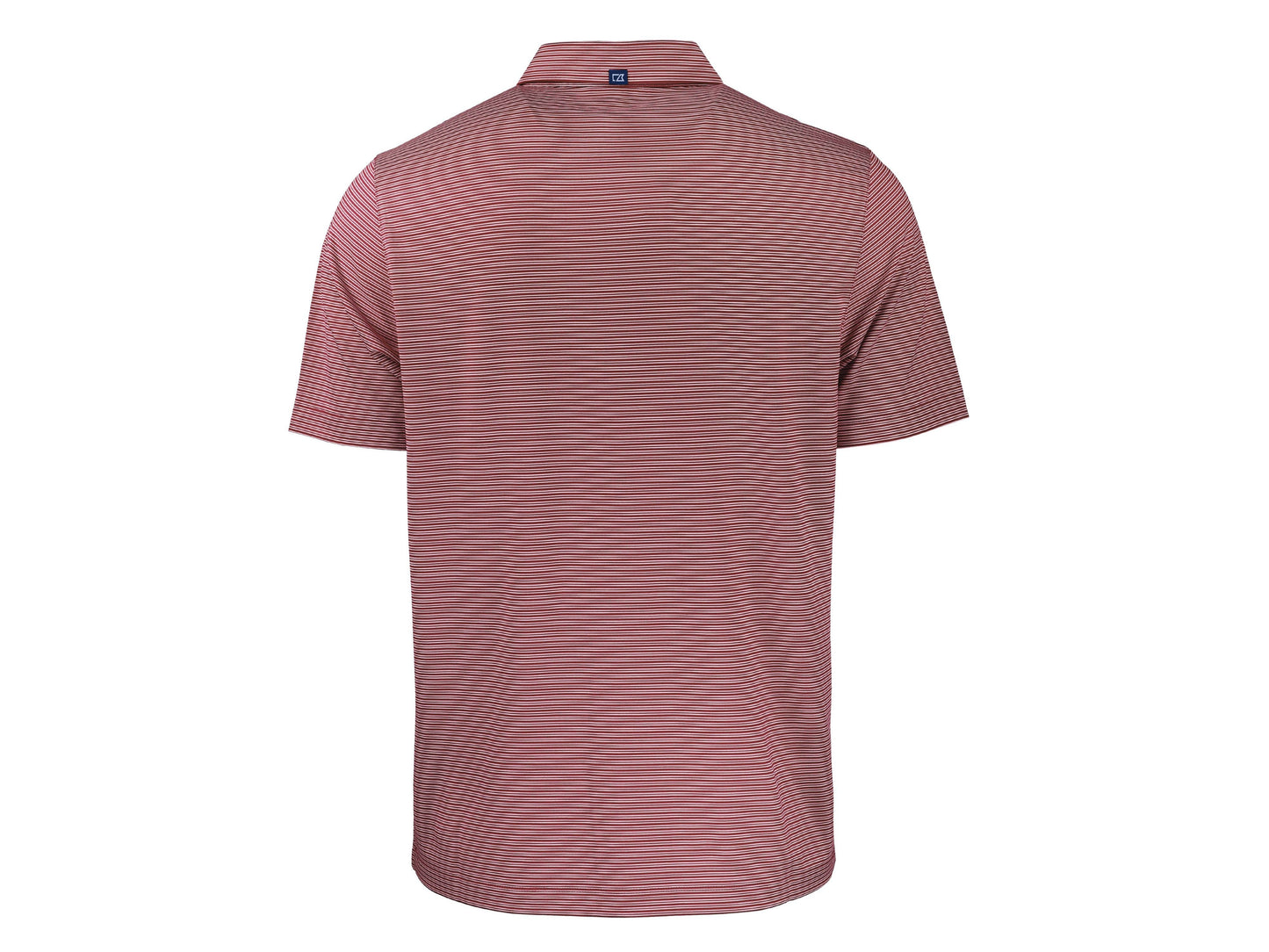 Cutter & Buck Forge Eco Double Stripe Recycled Mens Polo: College Purple/White / Medium / MCK01302