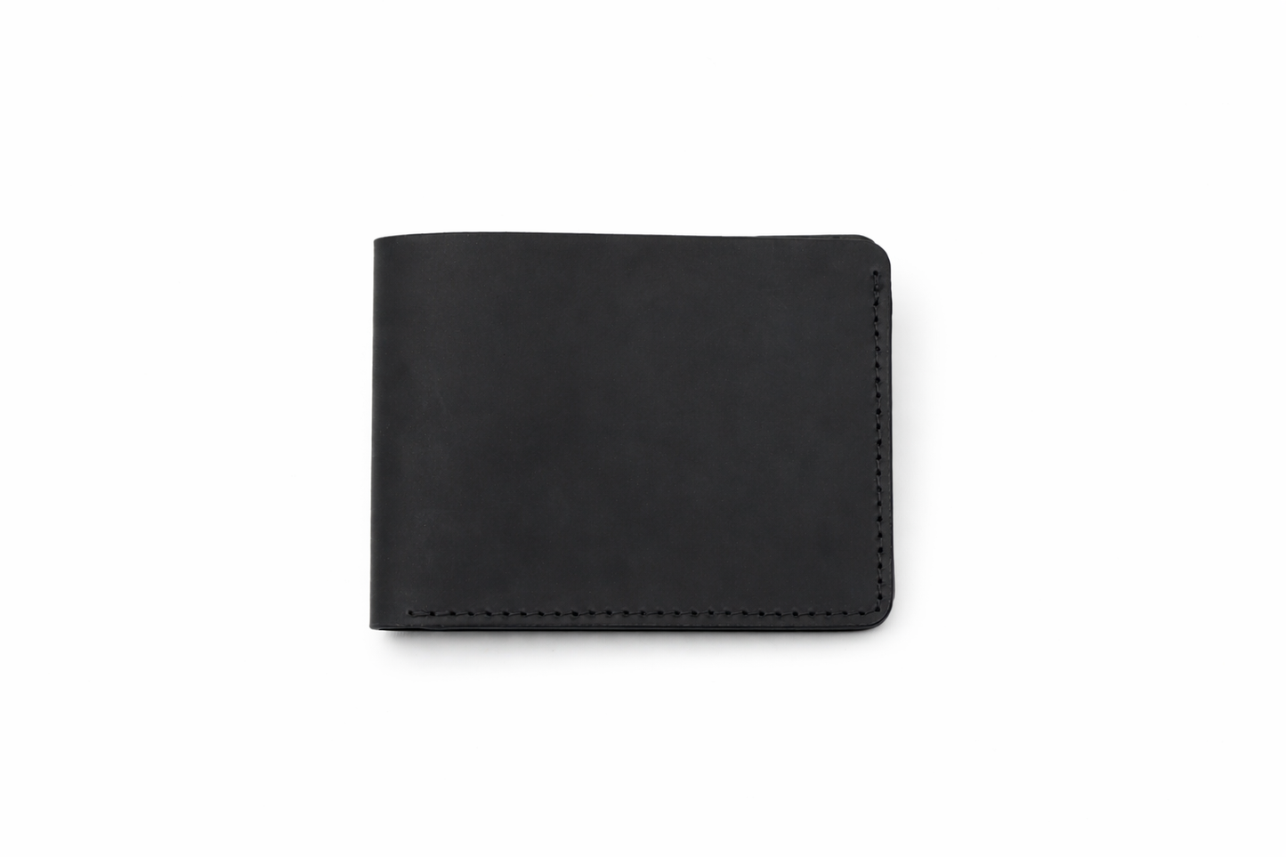 American Leather Goods - Men’s Full-Grain Crazy Leather Bifold Wallet Premium Leather